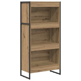 Book Cabinet Artisian Oak 60 x 30 x 121 cm Engineered Wood 886395
