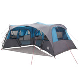 Family Tent with Rainfly Water-resistant 6-Person 6-Person Blue 42042251