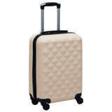 Hardcase Trolley Set 2 pcs Gold ABS 92431