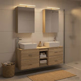 Bathroom Furniture Set 5 pcs Sonoma Oak 3406833