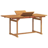 5 Piece Garden Dining Set Solid Wood Acacia and Textilene 3279282