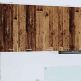 Hanging Cabinet Old Wood 80 x 31 x 80 cm Engineered Wood 884288