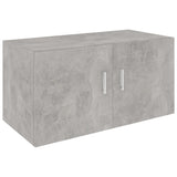Wall Mounted Cabinet Concrete Grey 80x39x40 cm Engineered Wood 802799