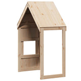 Kids' Bed Roof 55x84x132 cm Solid Wood Pine 846894