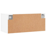 Wall Cabinet White 80x36,5x35 cm Engineered Wood 830060