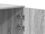Storage Cabinet Grey Sonoma 50x45x103.5 cm Engineered Wood 859047