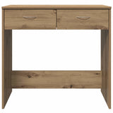 Desk Artisian Oak 80x40x75 cm Engineered Wood 855993