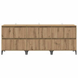 Sideboards 3 pcs Artisan Oak 60 x 35 x 70 cm Engineered Wood 3415581