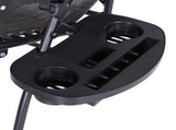 Foldable Reclining Garden Chair with Headrest, Zero Gravity Deck Sun Lounger Seat Chair with T3398P314140