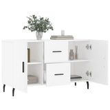 ZNTS Sideboard White 100x36x60 cm Engineered Wood 828188