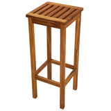 Bar Chairs 2 pcs Solid Acacia Wood 44016