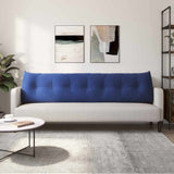 Back Pillow Police Blue 200 x 24 x 50 cm Velvet 42014614
