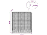 Gabion with 5 mm Wire and 5x5 cm Mesh 150x30x200 cm 3464205
