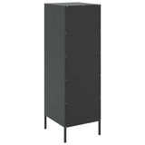Highboard Black 36x39x113 cm Steel 843006