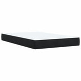 Box Spring Bed with Mattress Black 120x200 cm Velvet 3290884