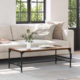 Coffee Table Old Wood 100 x 50 x 35 cm Engineered Wood 881120