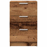 ZNTS Bedside Cabinet Old Wood 40x36x65 cm Engineered Wood 856932