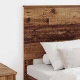 Headboard with Headboard Old Wood 75 cm Engineered wood 887833