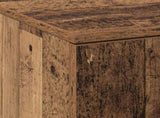 Highboard 60 x 35 x 180 cm Engineered Wood Old Wood 3365567