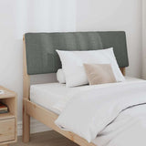 Upholstered Headboard Dark Grey 90 cm Solid Pine Wood 879250