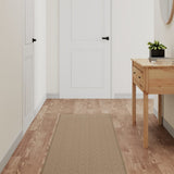 Carpet Runner Sisal Look Sand 50x300 cm 355788