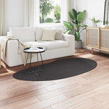 Carpet HUARTE Anthracite 100 x 200 cm Polyester 4103706