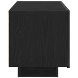 TV Cabinet Black Oak 100 x 35 x 40 cm Engineered Wood 862564