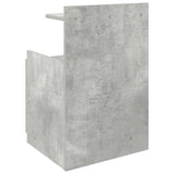 Bedside Cabinet with 2 Drawers Concrete Grey 40x36.5x62 cm 858638