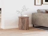 Stool Natural 30 x 30 x 45 cm Solid Teak Wood 42012387