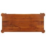 Desk with Drawers 110x50x76 cm Solid Wood Acacia 356974