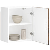 Kitchen Wall Cabinets 2 pcs Lucca Smoked Oak Engineered Wood 853808