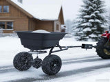 Spreader Black 53 x 108 x 74 cm PVC and Steel 42019628