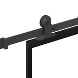 Sliding Door with Hardware Set 76x205 cm ESG Glass&Aluminium 3332827
