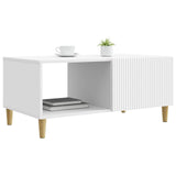 Coffee Table White 90 x 50 x 40 cm Engineered Wood 894725