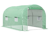 300 x 195cm Walk-In Tunnel Greenhouse - Green T3398P318749