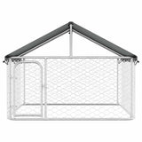 Outdoor Dog Kennel with Roof 200x200x150 cm 171498
