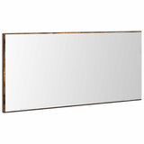 Mirror Wall-mounted Brown 80 x 37 cm Glass and Engineered Wood 863303
