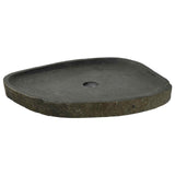 Wash Basin Grey 65 x 50 x 6 cm River Stone 4103955