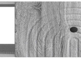 Coffee Table Grey Sonoma 90 x 50 x 40 cm Engineered Wood 894271
