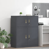 Storage Cabinet Anthracite 90 x 40 x 40 cm Steel 891630