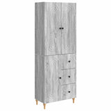 Cabinet Set 2 pcs 66 x 34.5 x 90 cm Engineered Wood 3416481