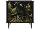 Bedside Cabinet RHENEN 2 pcs Black Oak 36 x 33 x 51 cm 8007230