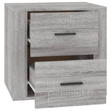 Bedside Cabinet Grey Sonoma 50x39x47 cm 816710