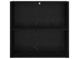 Bookshelf Black Oak 60 x 30 x 76.5 cm Engineered Wood 8003713