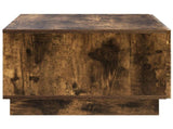 Coffee Table Smoked Oak 102 x 50.5 x 35 cm Engineered Wood 8011455