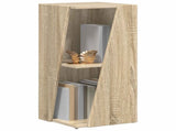 Side Shelf Sonoma Oak 33 x 32 x 70.5 cm Engineered Wood 892409