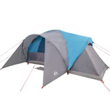 Family Tent Dome 6-Person Blue Waterproof 4009468