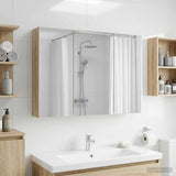 Bathroom Mirror Cabinet Sonoma Oak 100 x 14.5 x 70 cm 889121