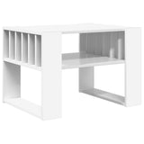 Coffee Table White 66 x 49.5 x 45 cm Engineered Wood 8000116