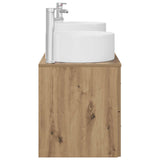 Bathroom Furniture Set 3 pcs Artisan Oak 49.5 x 44.5 x 65.5 cm 3405946